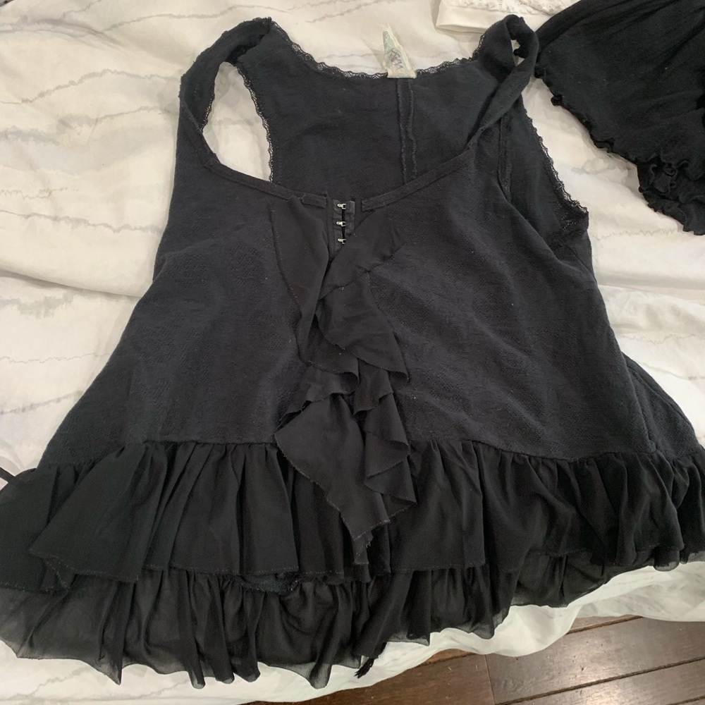 Black Free People blouse